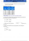 Week 2 - Apply Market Dynamics and Efficiency - All Answers are Correct