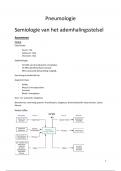 Samenvatting pneomologie 2022-2023