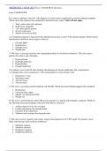 MEDSURG 2 NUR 265 Exam 3 ENDOCRINE Questions.