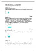 STATISTICS STA 2023 QUIZ 3.