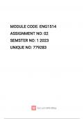 ENG1514 ASSIGNMENT 2 2023