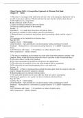 Chapter 15. Safety Test Bank For Clinical Nursing Skills: A Concept-Based Approach, 4e (Pearson) Education (Chapter 15 only Questions and Complete Solutions)