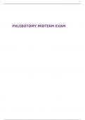 PHLEBOTOMY MIDTERM EXAM