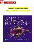 TEST BANK for Microbiology with Diseases by Body System 5th Edition by Bauman, ISBN: 9780134477206 All 26 Chapters Covered, Verified Latest Edition