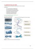 Inleiding tot de Ziekteleer: deel 3 (genetische basis van ziekten)