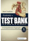 Test Bank - for Anatomy of Orofacial Structures 8th Edition  by Brand, All Chapters | Complete Guide A+