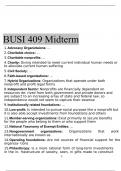 BUSI 409 Midterm 