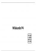 Samenvatting Wiskunde 1 (periode 4)