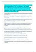 CTR, CTR Exam Prep (CRM P&P), CTR Exam Blue Book, CTR Organizations, CTR seer educate, CTR EXAM, Cancer Registry general info, Registry Organization and Operations, Questions from Cancer Management Book, CRM P&P Study Guide