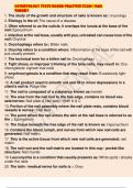 cosmetology state board practice exam 1 nail theory k4c2e 1. The study of the growth and structure of nails is known as:: onyxology 2. Etiology is the of: The cause of a disease 3. Often referred to as the cuticle, it overlaps the lunula at the base of th