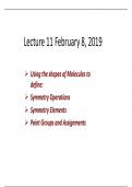 Descriptive Inorganic Chemistry 11-Symetry Operations, Symetry Elements, Texas A&MU 2019