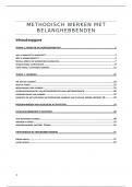 samenvatting methodisch werken met belanghebbenden