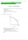 ECON 1010 - Introduction to Microeconomics: LATEST TEST BANK 2022/2023 WITH 100% ACCURATE RATIONALE