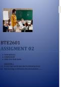 BTE 2601 ASSIGNMENT 2 2023