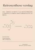 Retrosynthese opdracht 5 (beoordeeld met een 9,0)