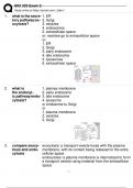 BIO 333 Exam 2 Verified 100% Correct!!