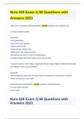 Nurs 629 Exam 3| 88 Questions with Answers 2023