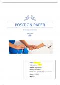 Module 1.1 Position Paper - a.d.h.v. Mijn Binnenste Buiten - Professionele Identiteit