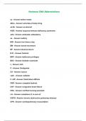 Hartman CNA Abbreviations 