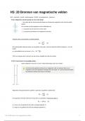 Samenvatting H28 magnetisle Fysica Giancoli natuurkunde deel 2 bronnen magnetisme velden