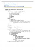 BIOL 1001 (Paul) Ch. 1 Lecture Notes - Louisiana State University (LSU), Baton Rouge