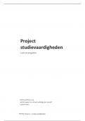 Project studievaardigheden Leerstrategieën