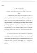 Wk2 Apply Case Study Analysis:  Case 12: Chipotle Mexican Grill’s Strategy in 2018:  Will the New CEO Be Able to Rebuild Customer Trust and Revive Sales Growth?”  STR/581