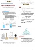 Physics IGCSE year 10 summary notes