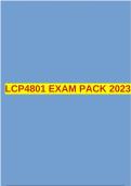 LCP4801 EXAM PACK 2023