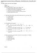 Fundamentals of Investments Valuation and Management, 10e By Bradford Jordan, Thomas Miller, Steve Dolvin (Test Bank)