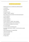 HNF 150 Practice questions Exam 1