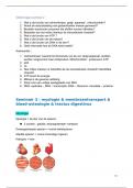 samenvatting fysiologie membraantransport en myologie