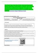 Case Study Topic: Next Gen NCLEX- Neonatal Respiratory  Distress Syndrome: A late preterm newborn, born at home  attended by a certified nurse midwife, is brought to the  emergency room at 12 hours of life in respiratory distress. VERIFIED