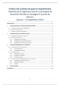 L’échec du système de guerre napoléonien L’exemple de la logistique durant la campagne de Russie de l’entrée en campagne à la prise de Moscou (24 juin – 14 septembre 1812)