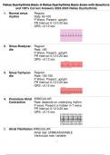 Relias Dysrhythmia Basic A Relias Dysrhythmia Basic Exam with Questions  and 100% Correct Answers 2023-2024 Relias Dysrhythmia