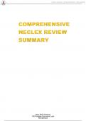 COMPREHENSIVE REVIEW FOR EXIT EXAMINATION