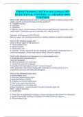 Clinical Chemistry I ASCP review 2023 QUESTIONS & ANSWERS ( A+ GRADED 100% VERIFIED)