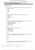  NURS 101 Chapter 06: Maintaining Fluid Balance and Meeting Nutritional Needs Williams: Basic Geriatric Nursing, 7th Edition