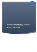 ATI Pharmacology Proctor 2019 Version BATI Pharmacology Proctor 2019 Version B