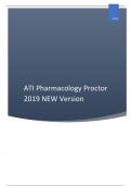 ATI Pharmacology Proctor 2019 NEW Version