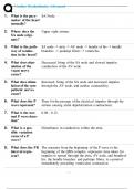 Critical Nursing Cardiac Dysrhythmias Advanced Questions and Answers 2023