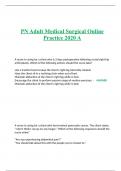 ATI PN Adult Medical Surgical Online Practice 2020 A