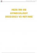 Hesi rn ob gynecology 2022 v2 retake