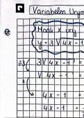 Samenvatting Getal en Ruimte 1 vwo deel 2 hoofdstuk 14 variabelen vrijmaken, combineren en grondtallen veranderen 