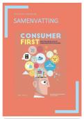 Consumer marketing samenvatting (Boek Consumer first)