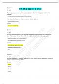 NR 566 Week 6 Quiz / NR566 Week 6 Quiz(New, 2022/2023): Advanced Pharmacology for Care of the Family: Chamberlain College of Nursing