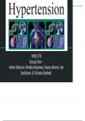 MSN 570 Hypertension Case Study(MSN 570 Group One - Helen Alarcon, Nneka Anyanwu, Nancy Brown, Ian Buckland, & Victoria Burkett )