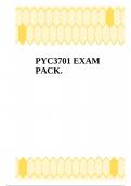 PYC3701 EXAM PACK.