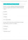 CPCU 500 Exam Study Guide | 357 Questions with 100% Correct Answers | Verified | 219 Pages