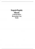 Sepsis/Septic Shock UNFOLDING Reasoning Case Study STUDENT Jack Holmes, 72 years old